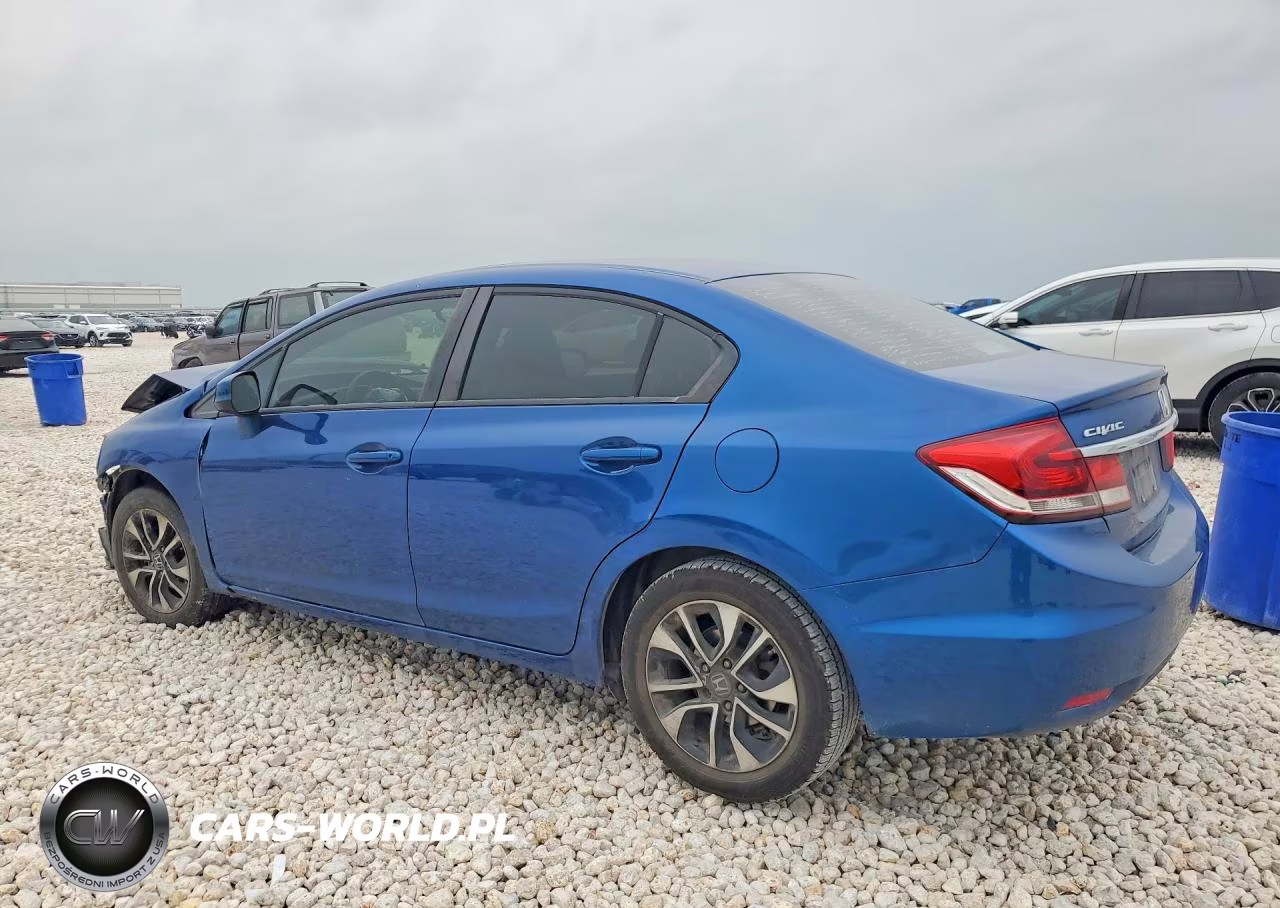 2013 Honda Civic Ex VIN:19XFB2F86DE016424 - 2
