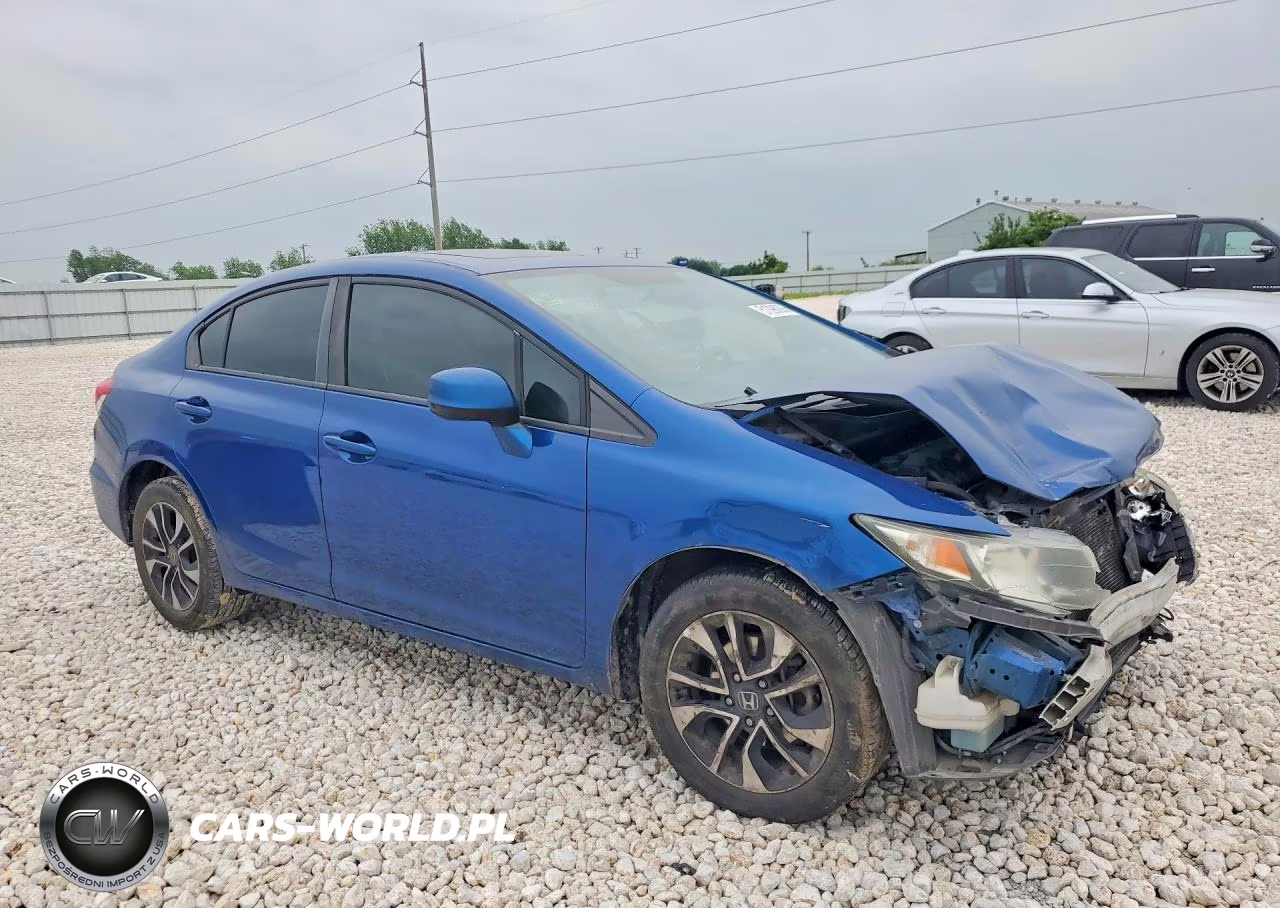 2013 Honda Civic Ex VIN:19XFB2F86DE016424 - 4