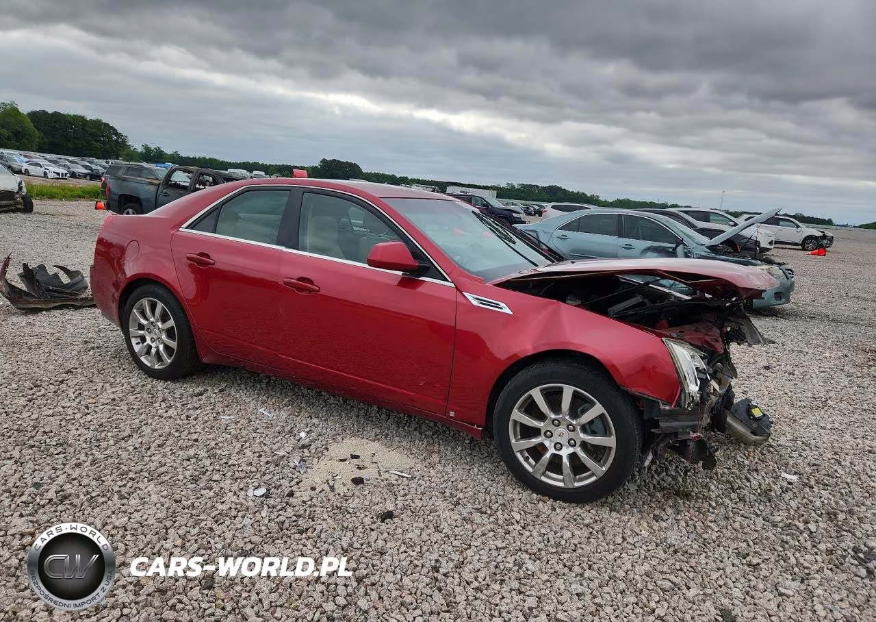 2008 Cadillac Cts Hi Feature V6 VIN:1G6DT57V480165863 - 4