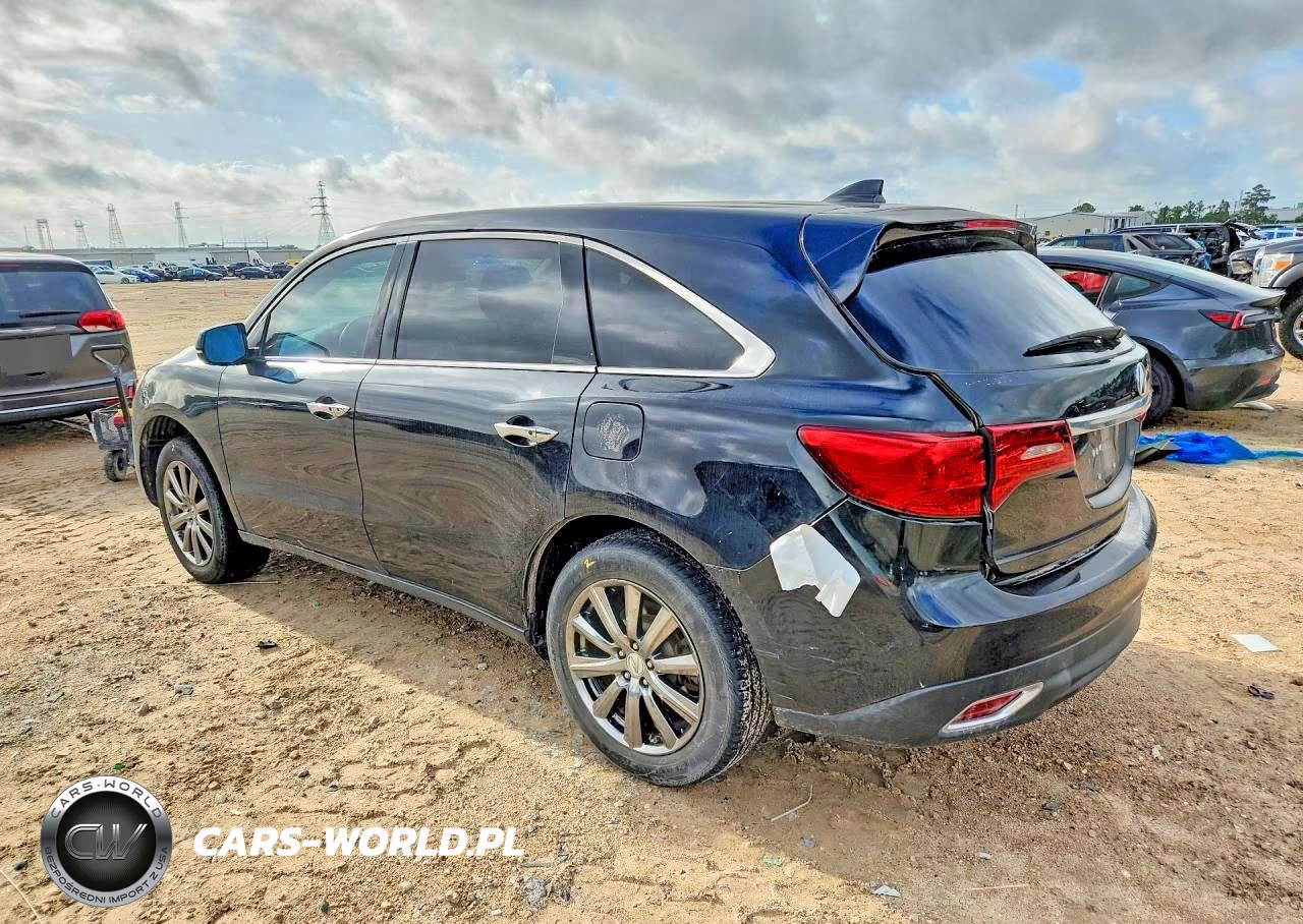 2015 Acura Mdx Technology VIN:5FRYD3H49FB012625 - 2