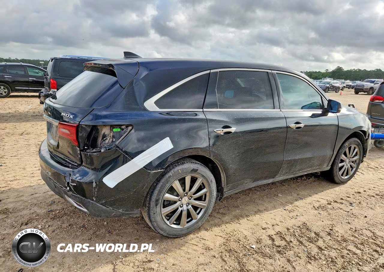 2015 Acura Mdx Technology VIN:5FRYD3H49FB012625 - 3