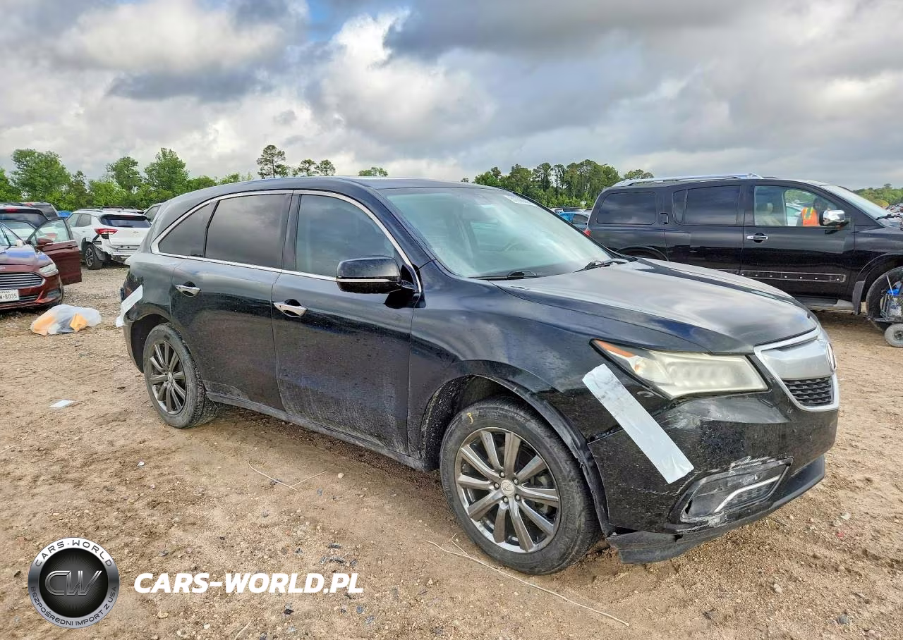 2015 Acura Mdx Technology VIN:5FRYD3H49FB012625 - 4