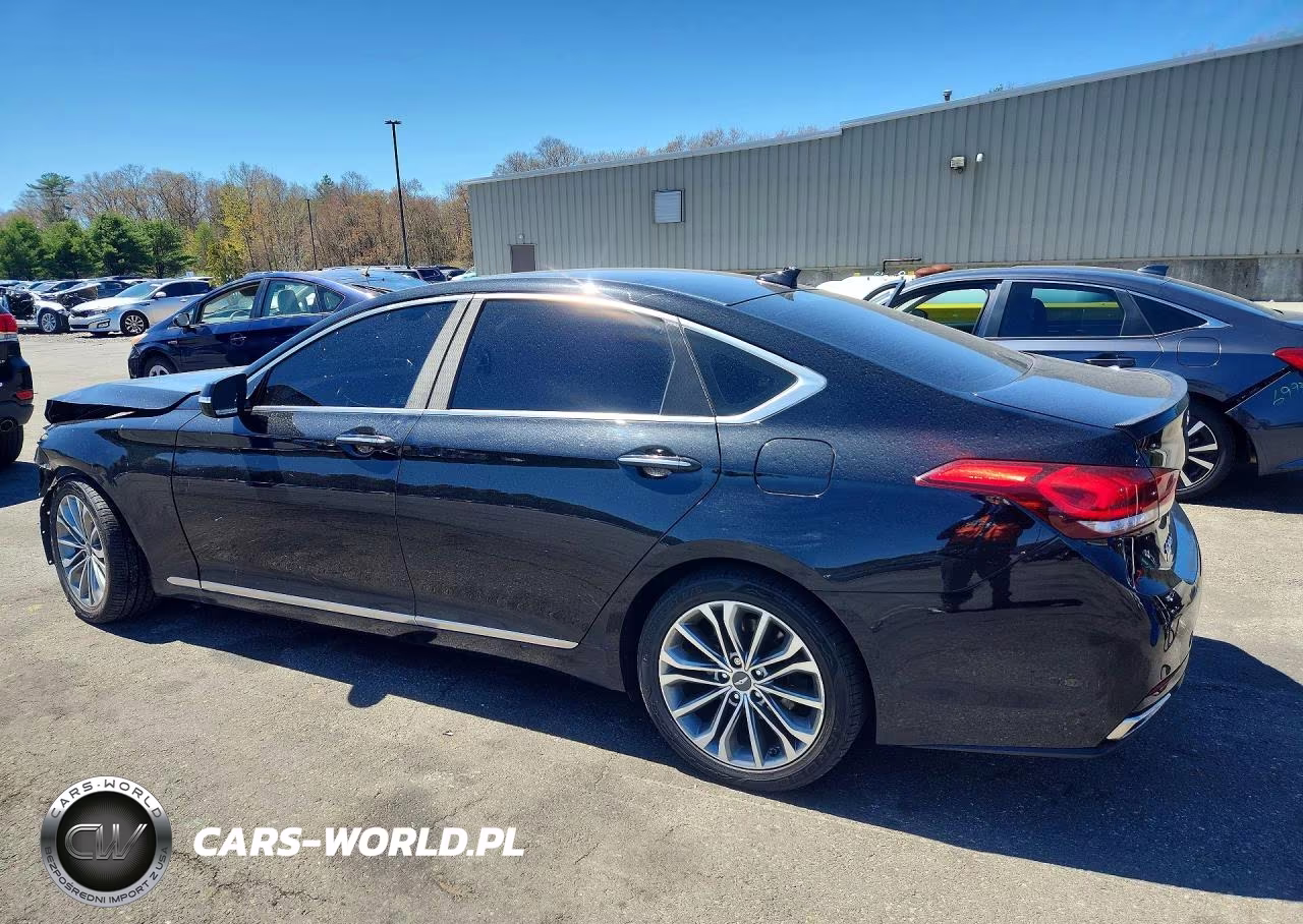 2017 Genesis G80 3.8 VIN:KMHGN4JE7HU207406 - 2