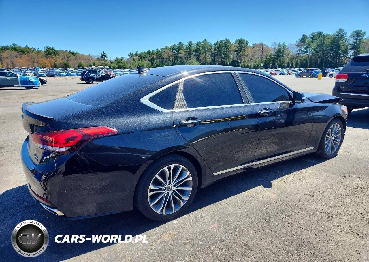 2017 Genesis G80 3.8 VIN:KMHGN4JE7HU207406 - 3
