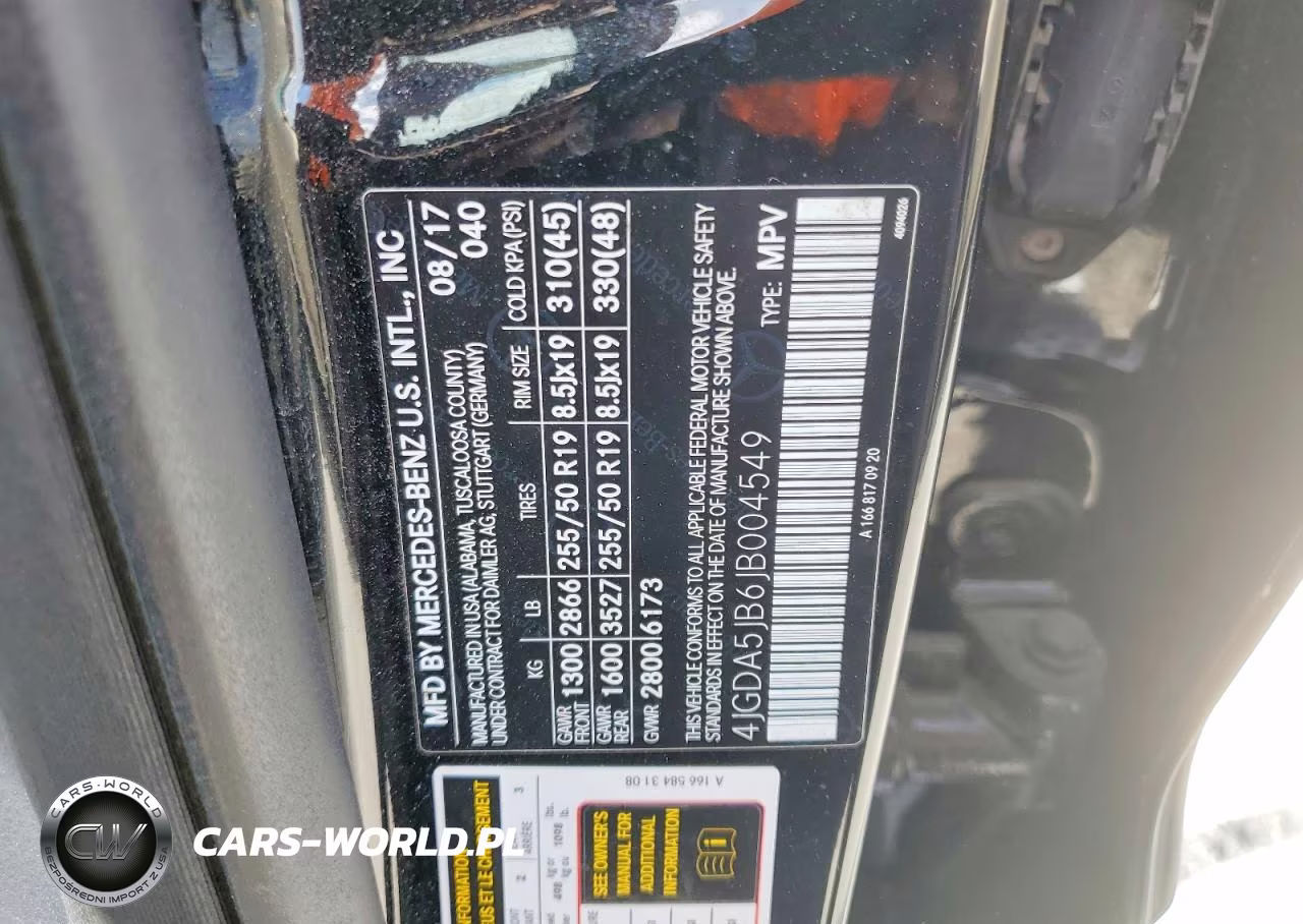 2018 Mercedes-Benz Gle 350 VIN:4JGDA5JB6JB004549 - 13