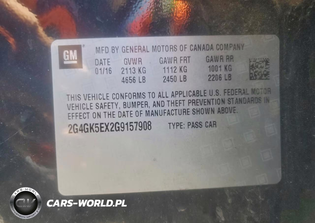 2016 Buick Regal VIN:2G4GK5EX2G9157908 - 13