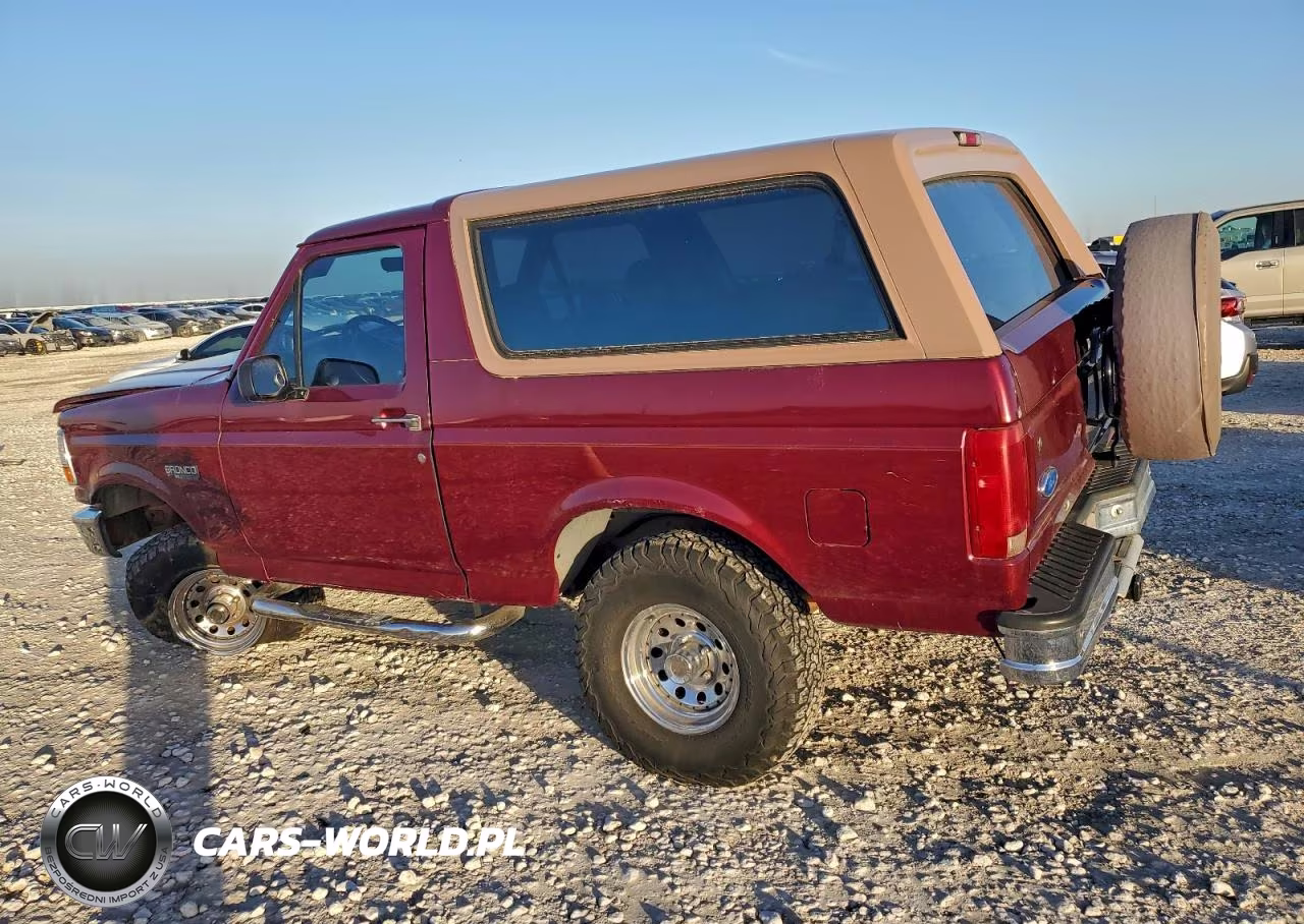 1996 Ford Bronco U100 VIN:1FMEU15N1TLB55319 - 2