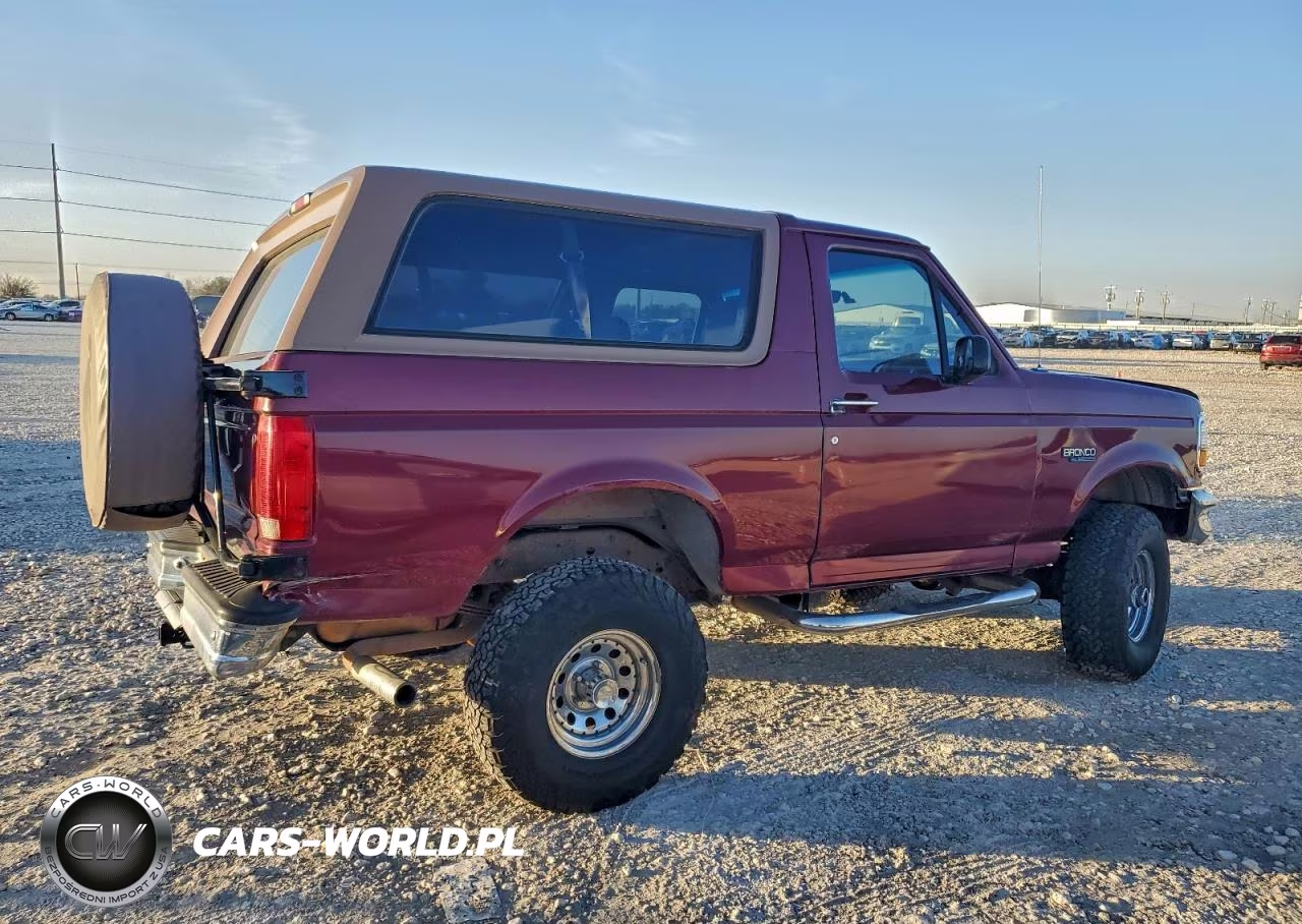 1996 Ford Bronco U100 VIN:1FMEU15N1TLB55319 - 3