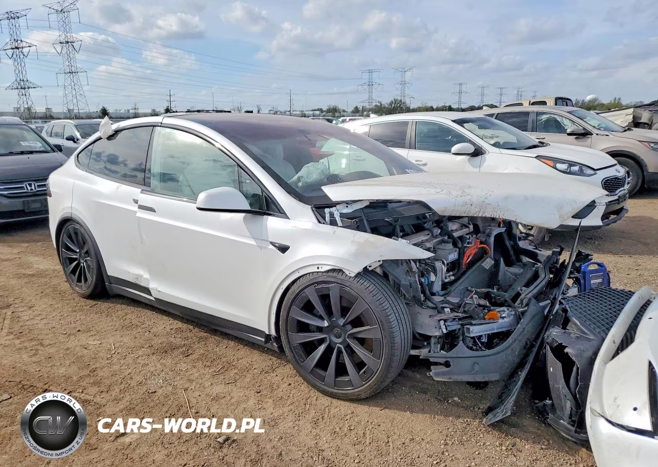 2022 Tesla Model X VIN:7SAXCBE66NF339890 - 4