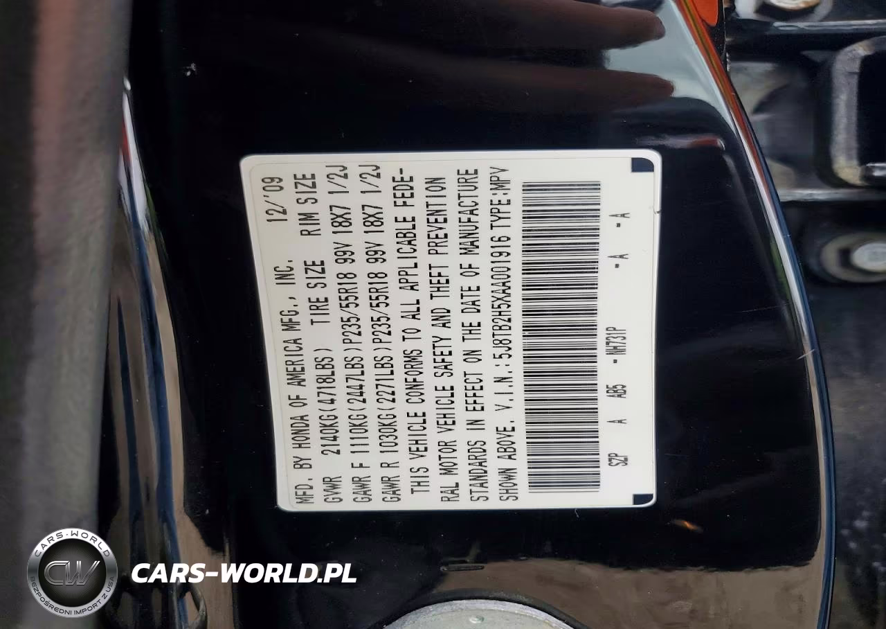 2010 Acura Rdx Technology VIN:5J8TB2H5XAA001916 - 13
