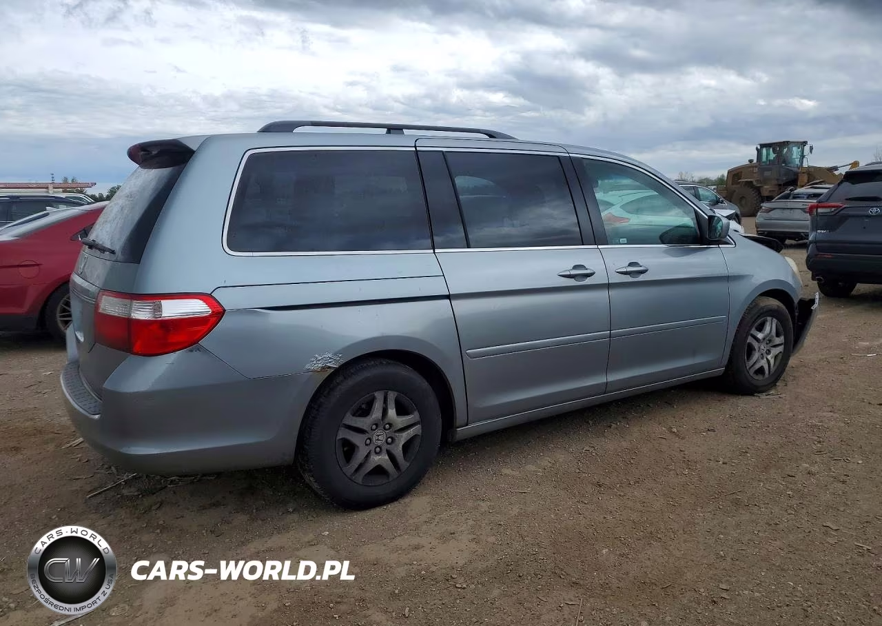 2007 Honda Odyssey Exl VIN:5FNRL38767B001277 - 3