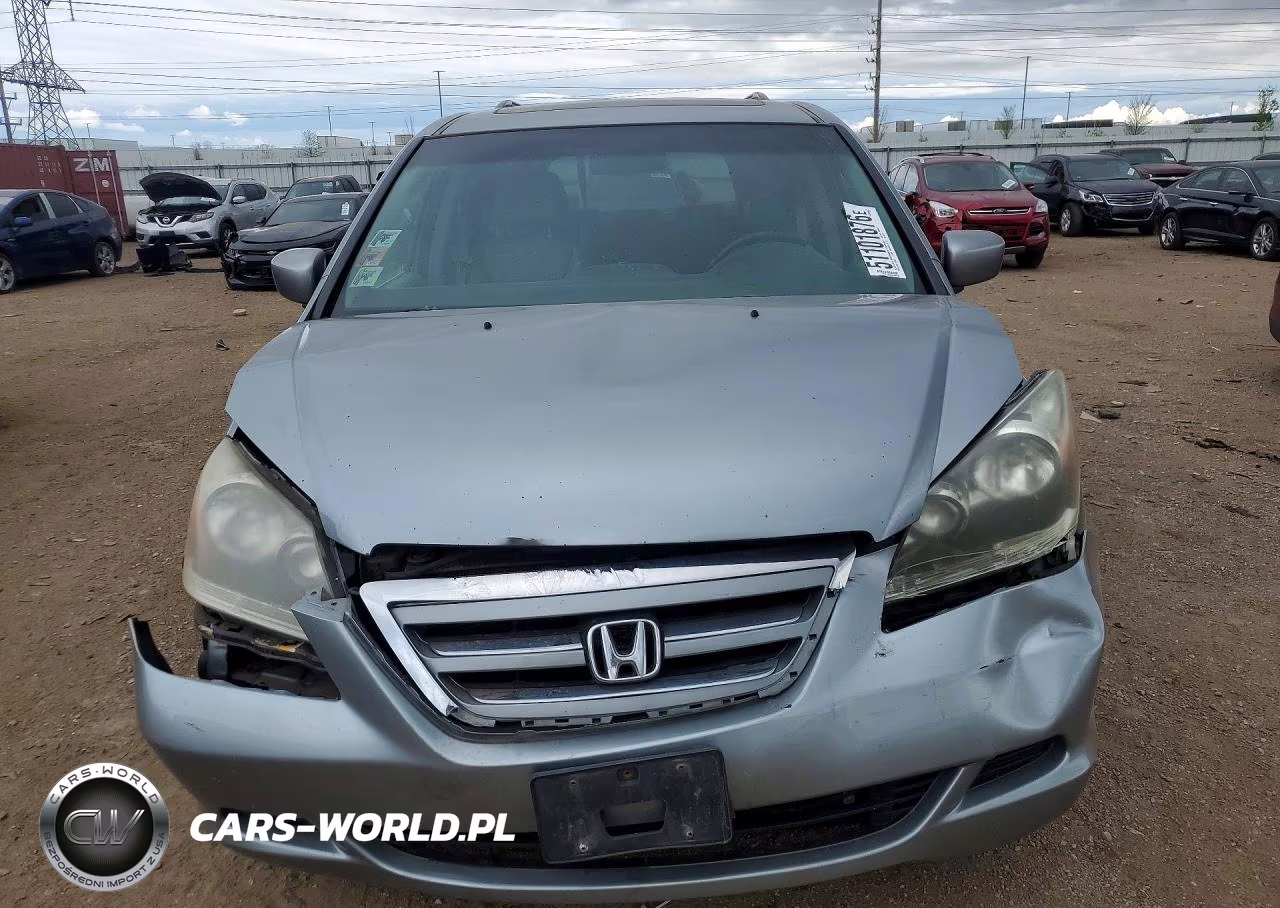 2007 Honda Odyssey Exl VIN:5FNRL38767B001277 - 5