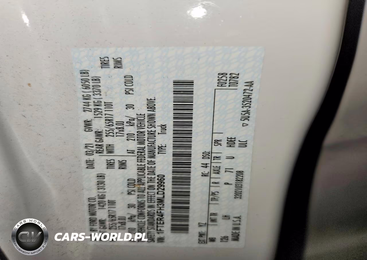 2021 Ford Ranger Xl VIN:1FTER4FH3MLD29960 - 12