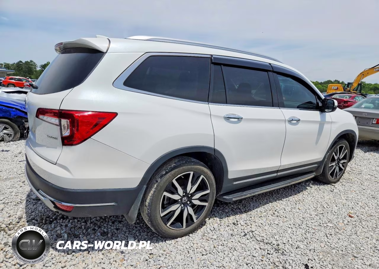 2022 Honda Pilot Touring VIN:5FNYF5H61NB020077 - 3