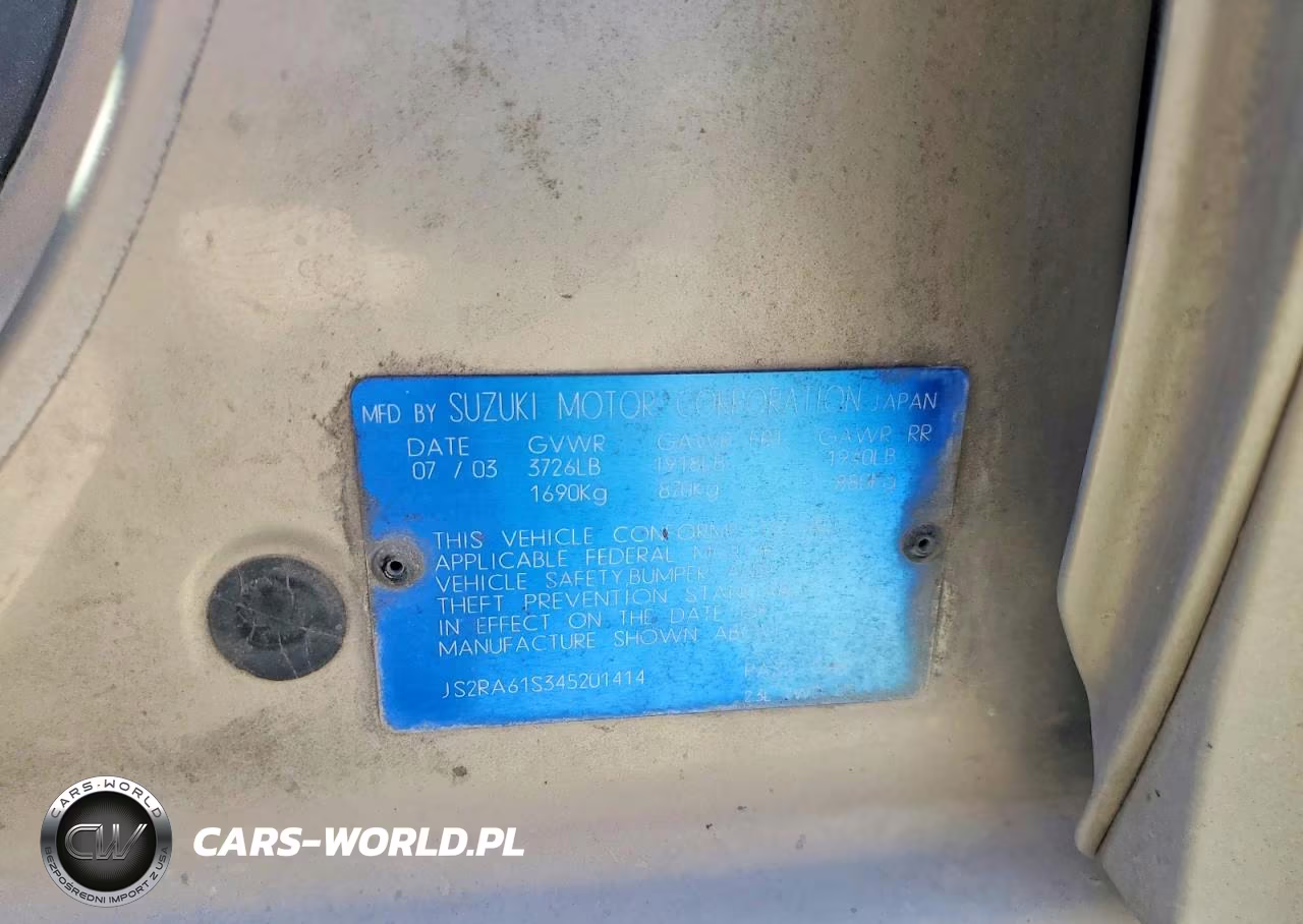 2004 Suzuki Aerio S VIN:JS2RA61S345201414 - 13