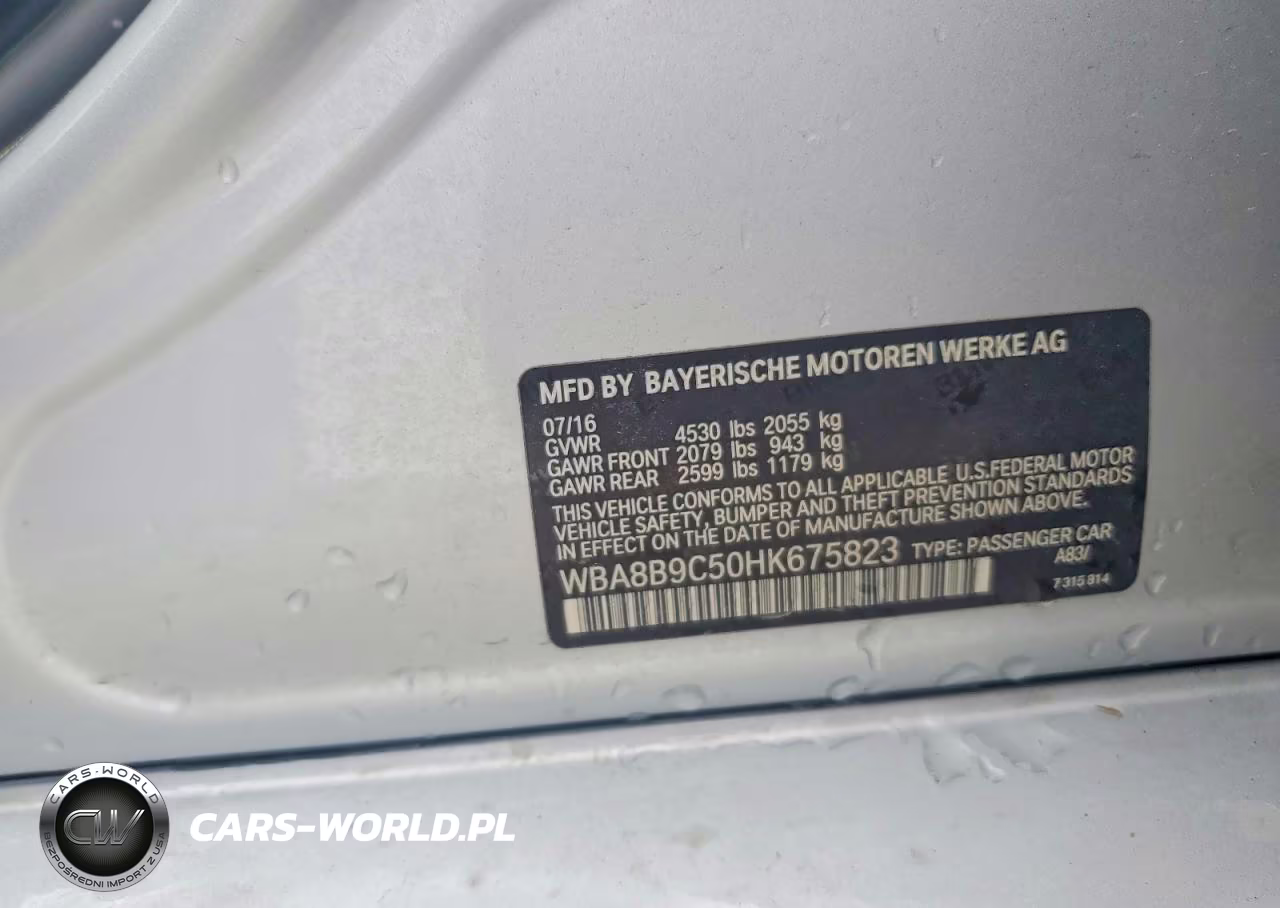2017 BMW 330 I VIN:WBA8B9C50HK675823 - 12