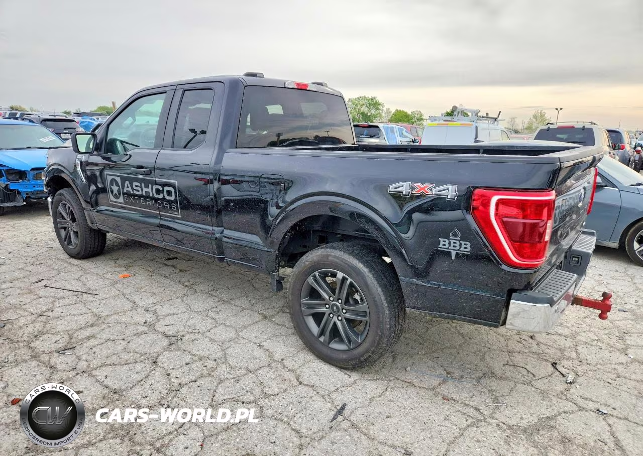 2022 Ford F150 Super Cab VIN:1FTEX1EP0NKF31143 - 2
