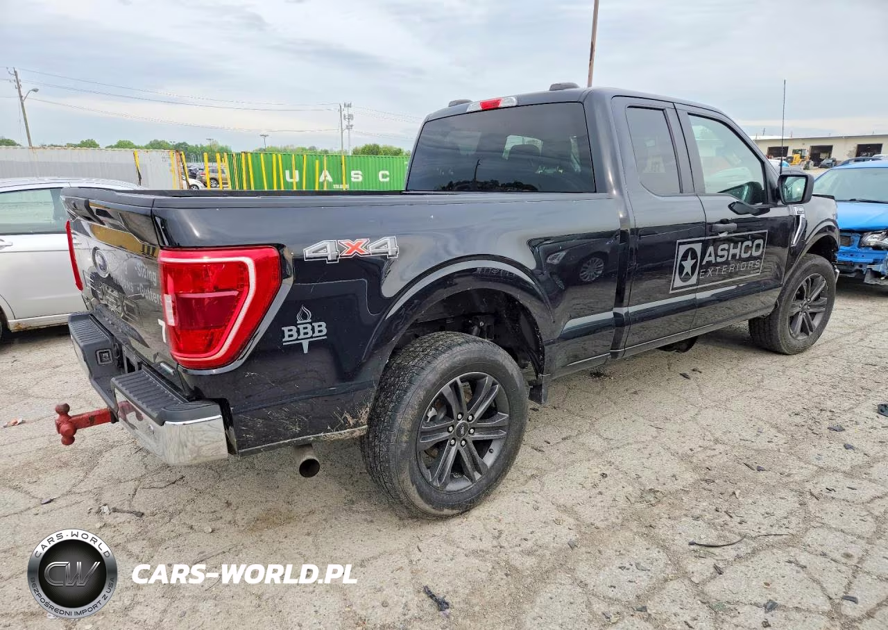 2022 Ford F150 Super Cab VIN:1FTEX1EP0NKF31143 - 3