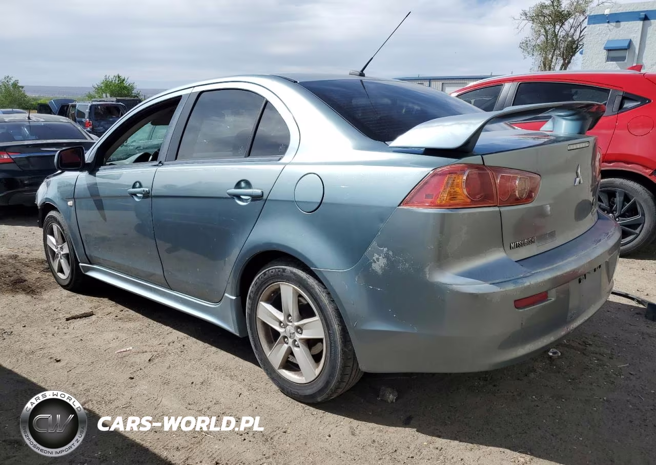 2009 Mitsubishi Lancer Es-Es Sport VIN:JA3AU26U79U007465 - 2