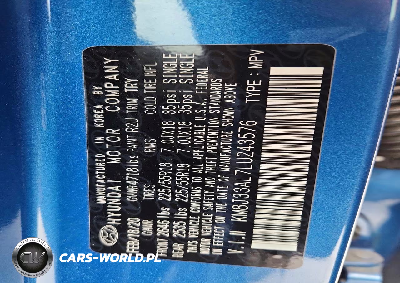 2020 Hyundai Tucson Ultimate VIN:KM8J33AL7LU243576 - 14