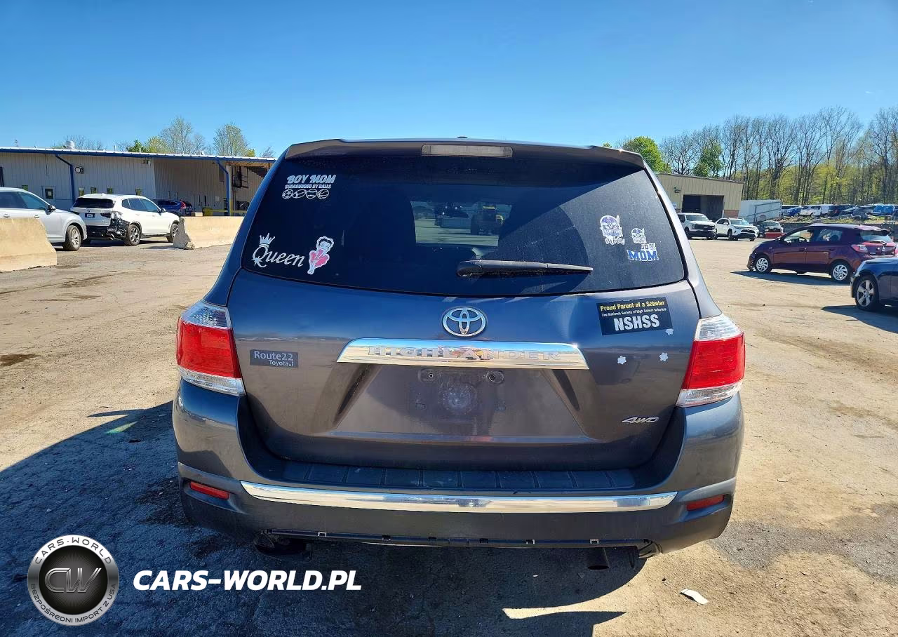 2012 Toyota Highlander Base VIN:5TDBK3EH0CS143793 - 6