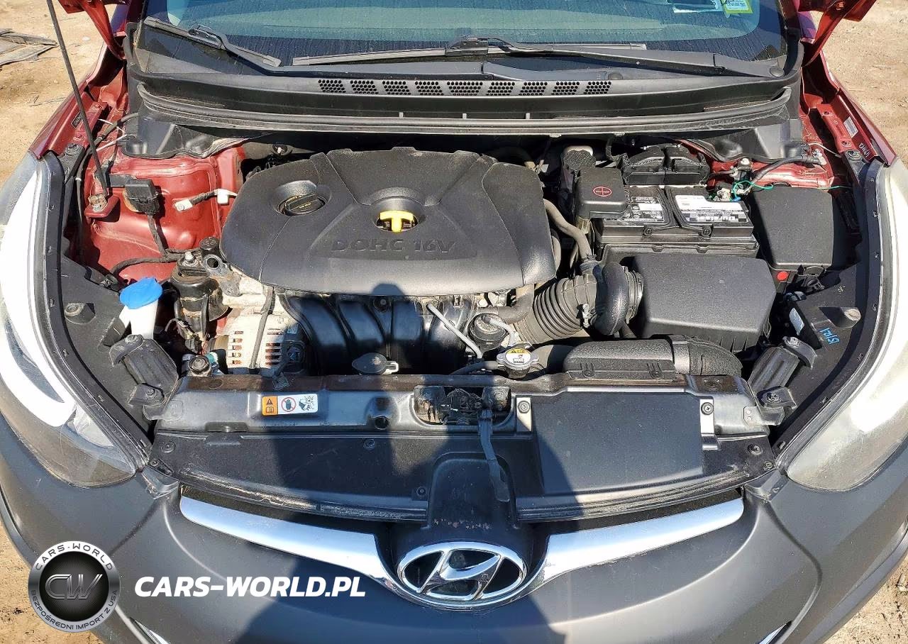 2014 Hyundai Elantra Se VIN:5NPDH4AE3EH541355 - 11
