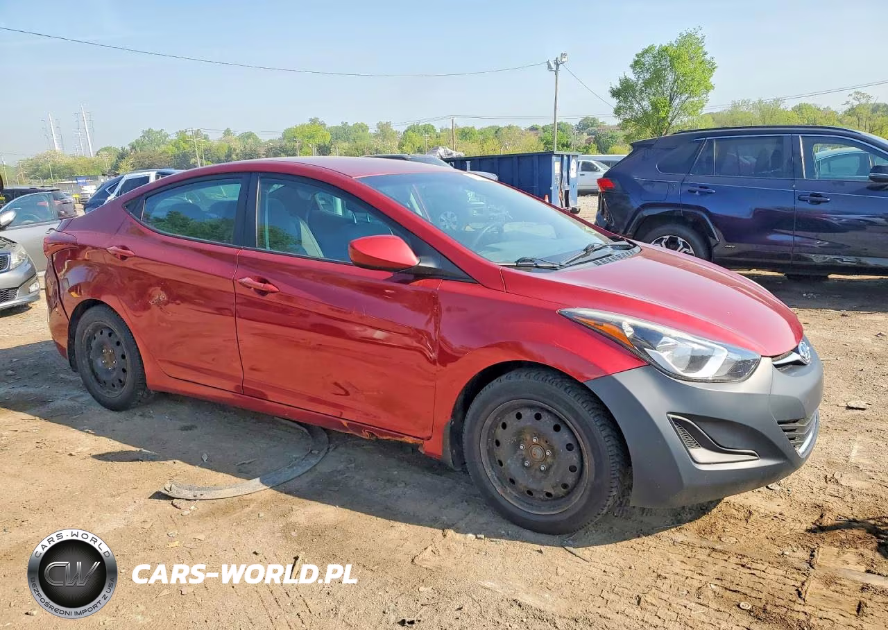 2014 Hyundai Elantra Se VIN:5NPDH4AE3EH541355 - 4