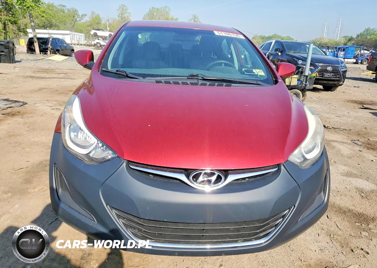 2014 Hyundai Elantra Se VIN:5NPDH4AE3EH541355 - 5