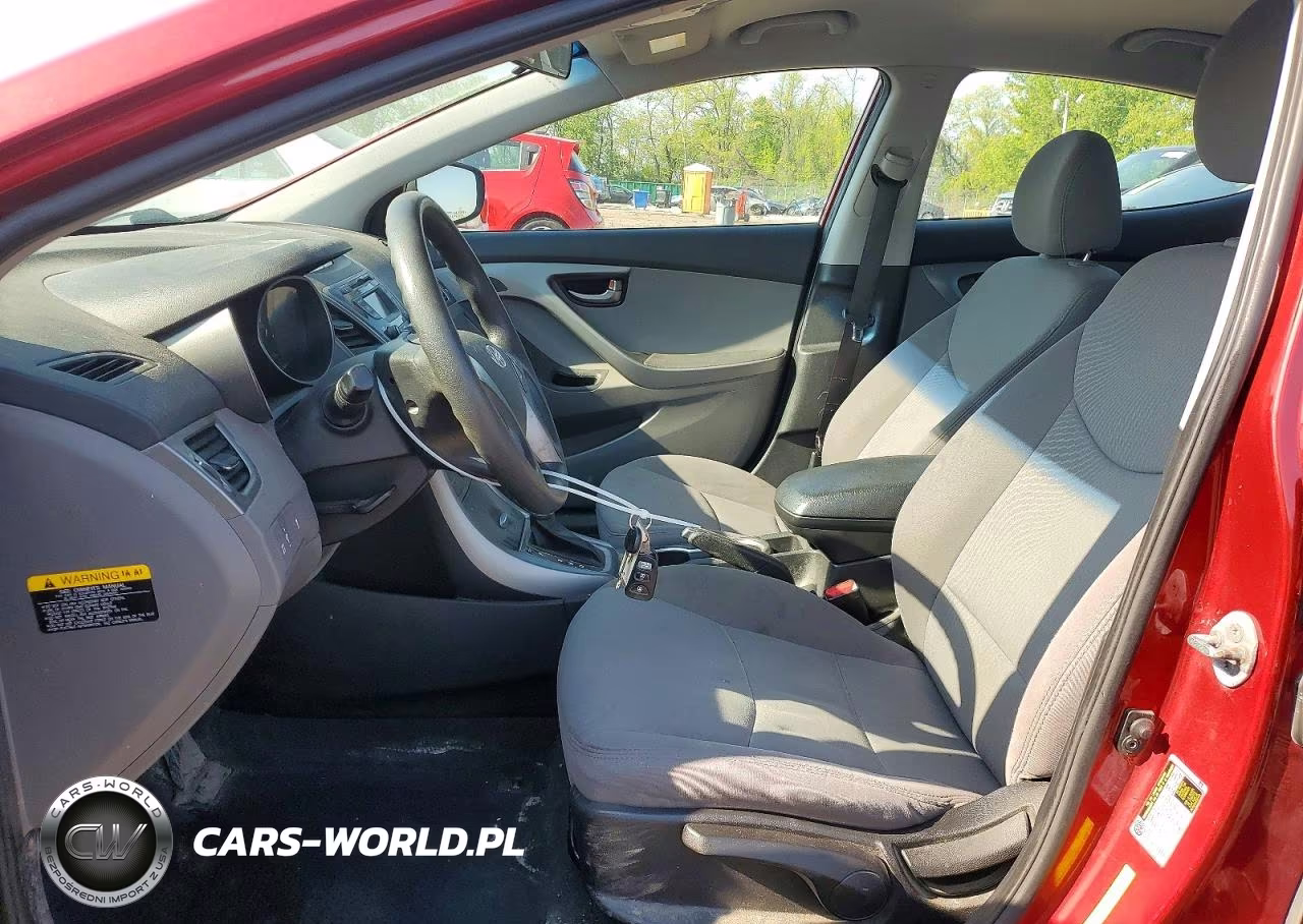 2014 Hyundai Elantra Se VIN:5NPDH4AE3EH541355 - 7