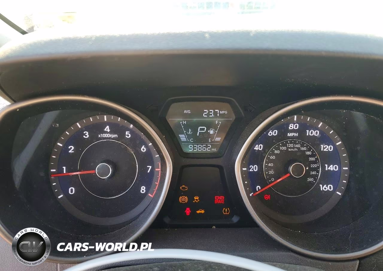 2014 Hyundai Elantra Se VIN:5NPDH4AE3EH541355 - 9
