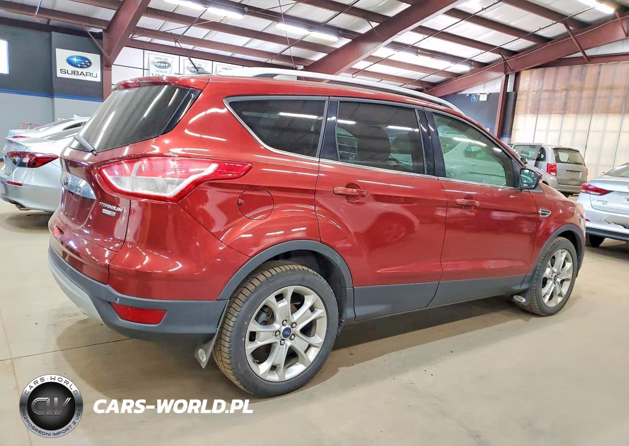 2014 Ford Escape Titanium VIN:1FMCU9J92EUB52358 - 3