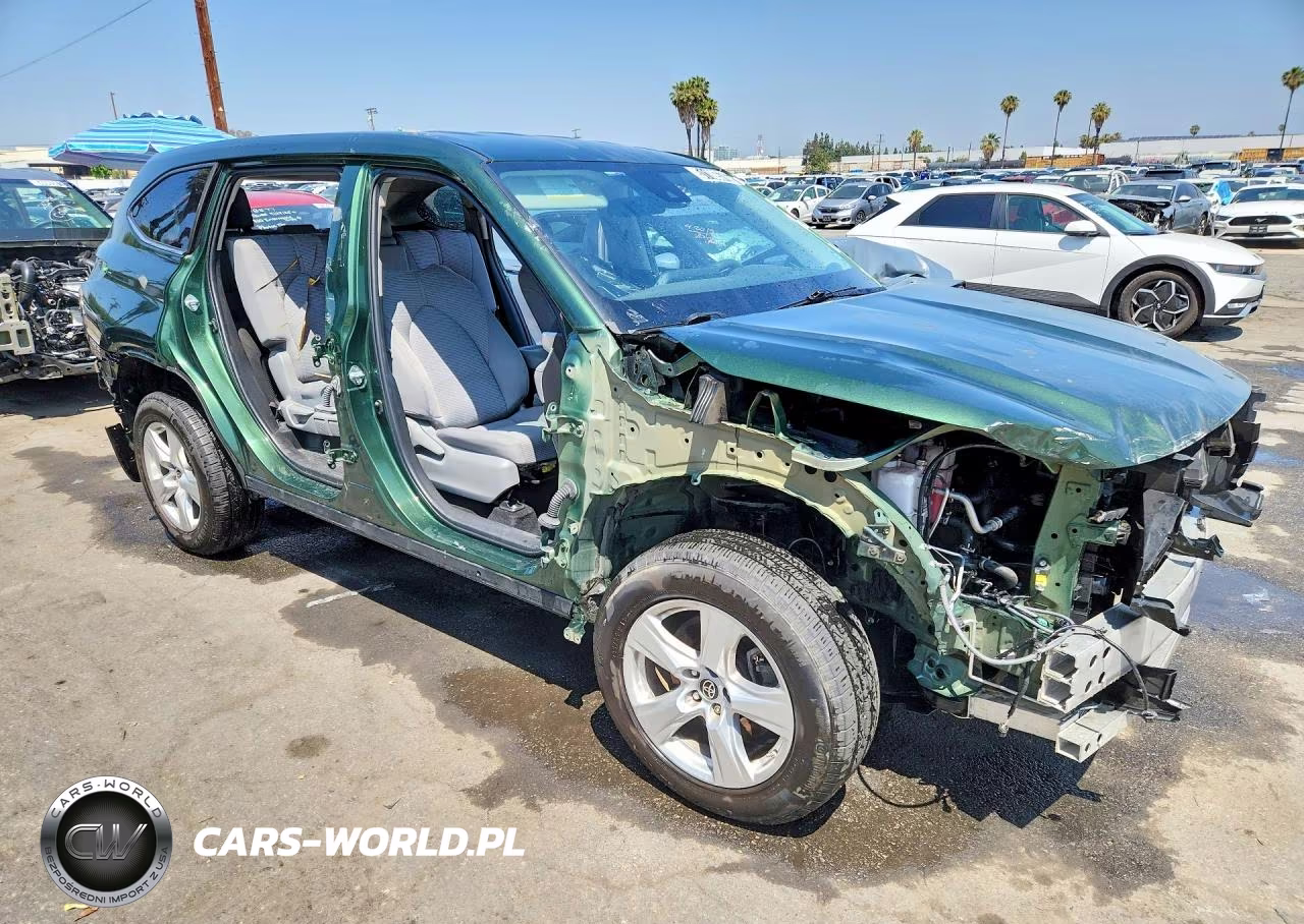 2023 Toyota Highlander L VIN:5TDKDRAH4PS500871 - 4