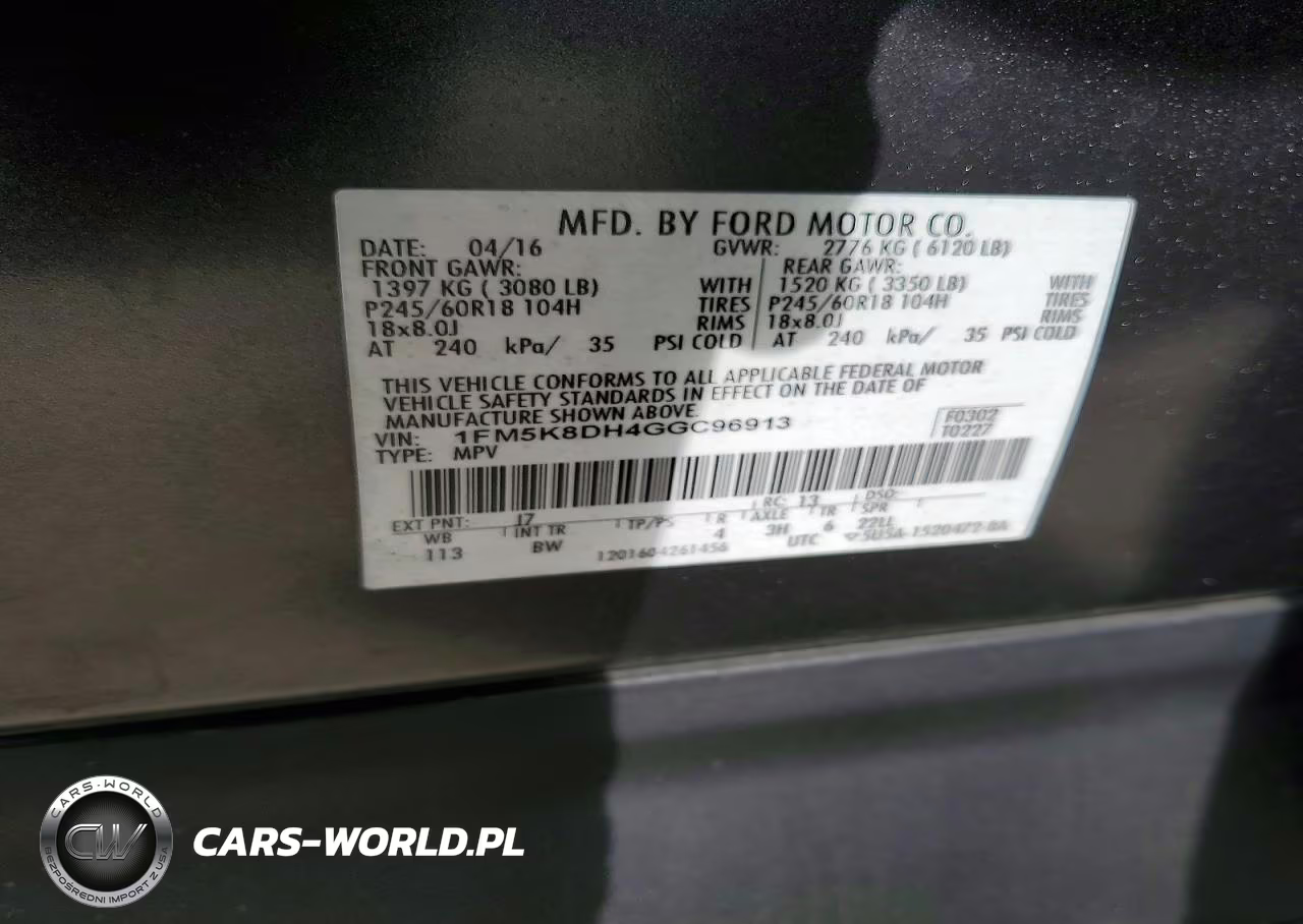 2016 Ford Explorer Xlt VIN:1FM5K8DH4GGC96913 - 13