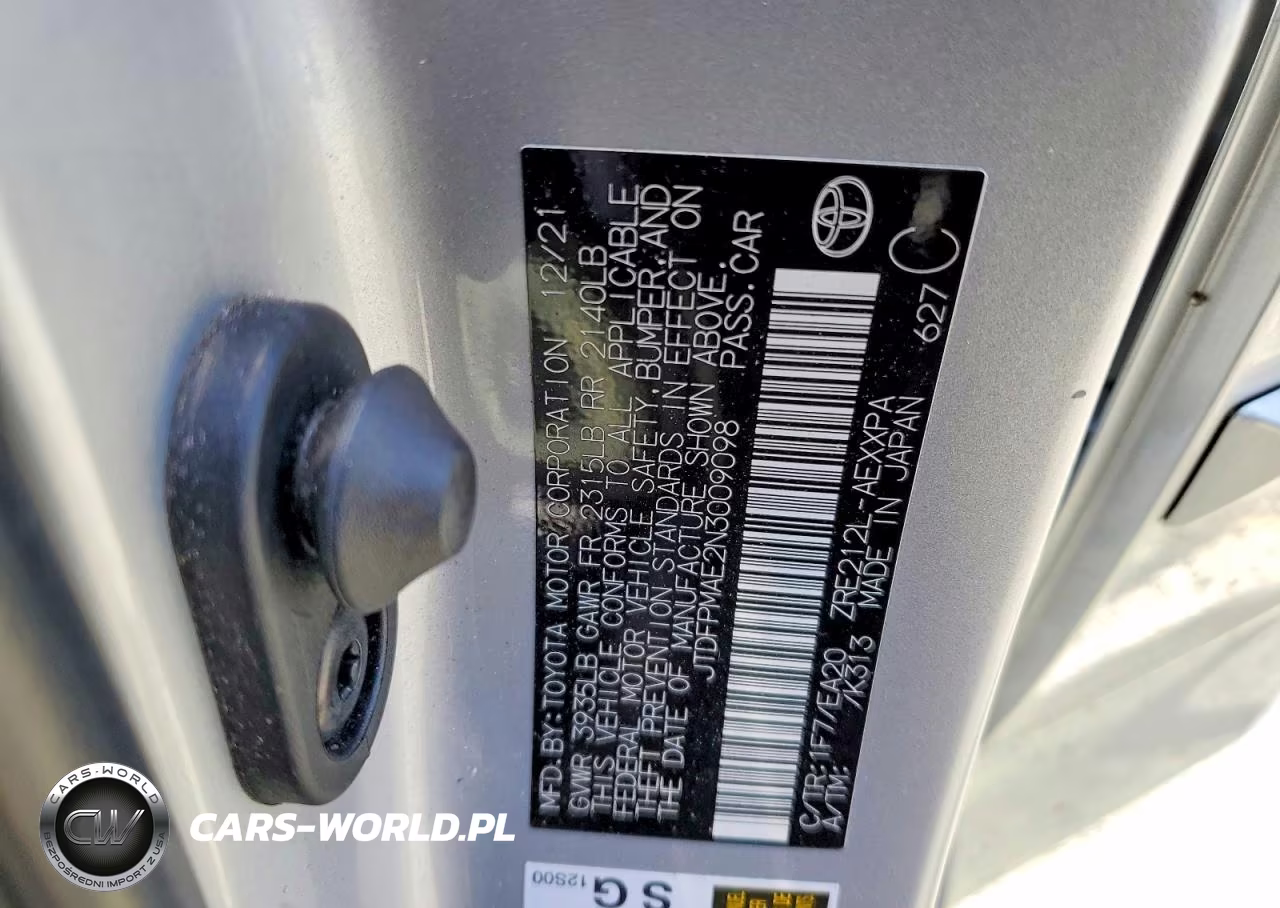 2022 Toyota Corolla Xle VIN:JTDFPMAE2N3009098 - 12