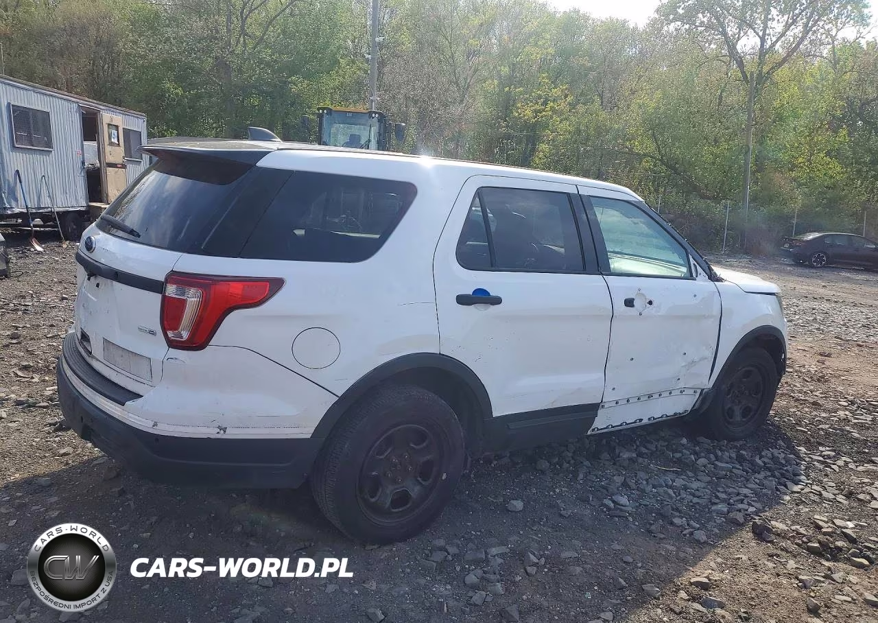 2018 Ford Explorer Police Interceptor VIN:1FM5K8AR8JGC75003 - 3
