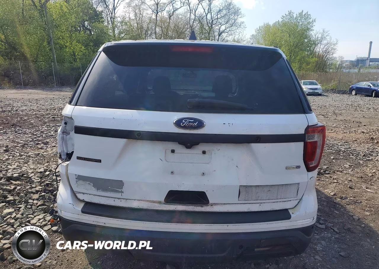 2018 Ford Explorer Police Interceptor VIN:1FM5K8AR8JGC75003 - 6
