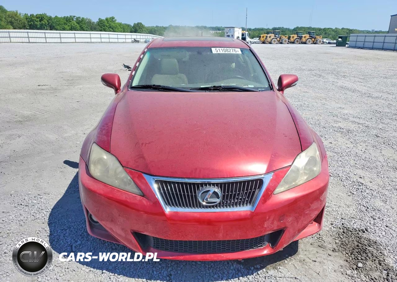 2011 Lexus Is 250 VIN:JTHBF5C24B5153552 - 5
