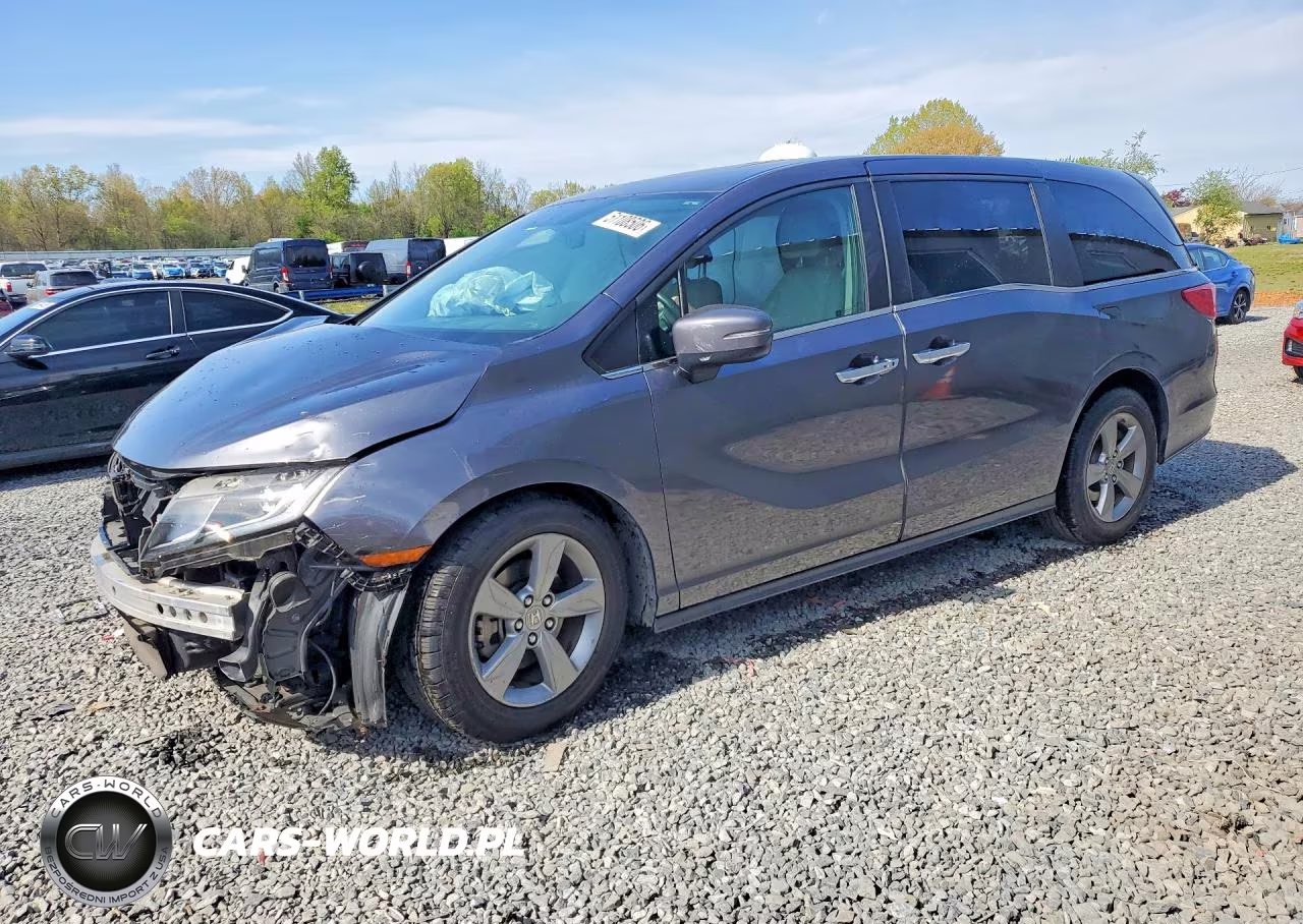 2018 Honda Odyssey Exl VIN:5FNRL6H71JB041226 - 1