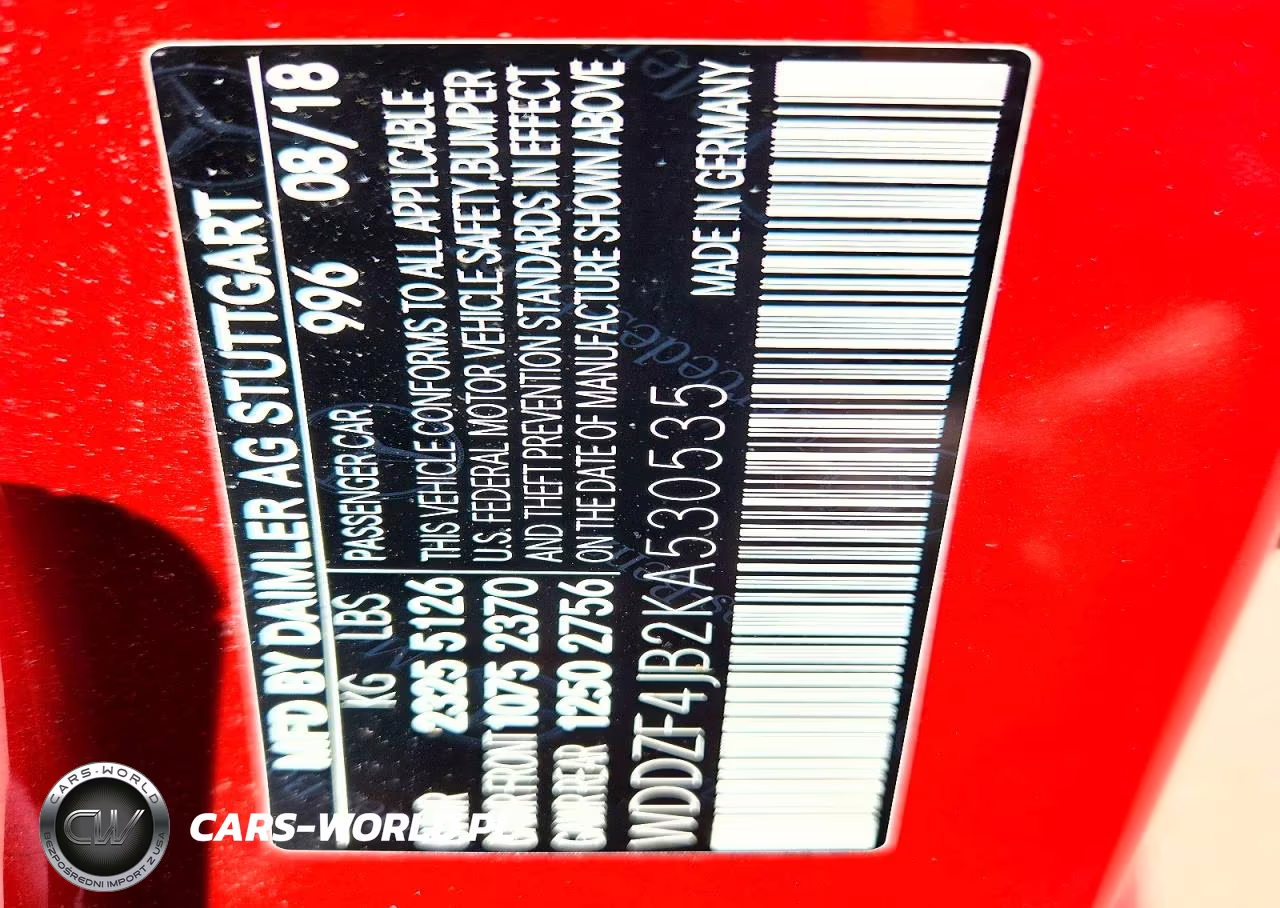 2019 Mercedes-Benz E 300 VIN:WDDZF4JB2KA530535 - 12