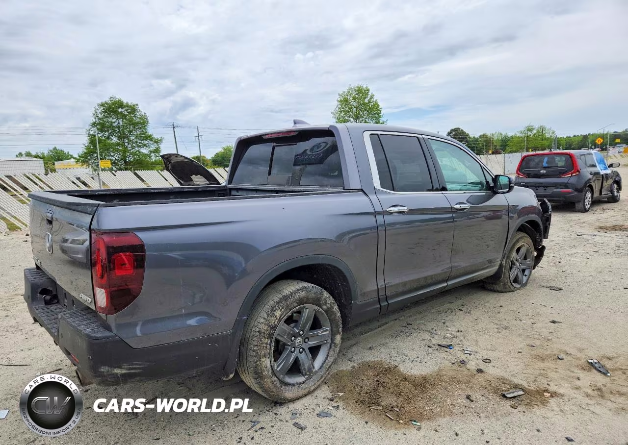 2023 Honda Ridgeline Rtl-E VIN:5FPYK3F78PB043412 - 3