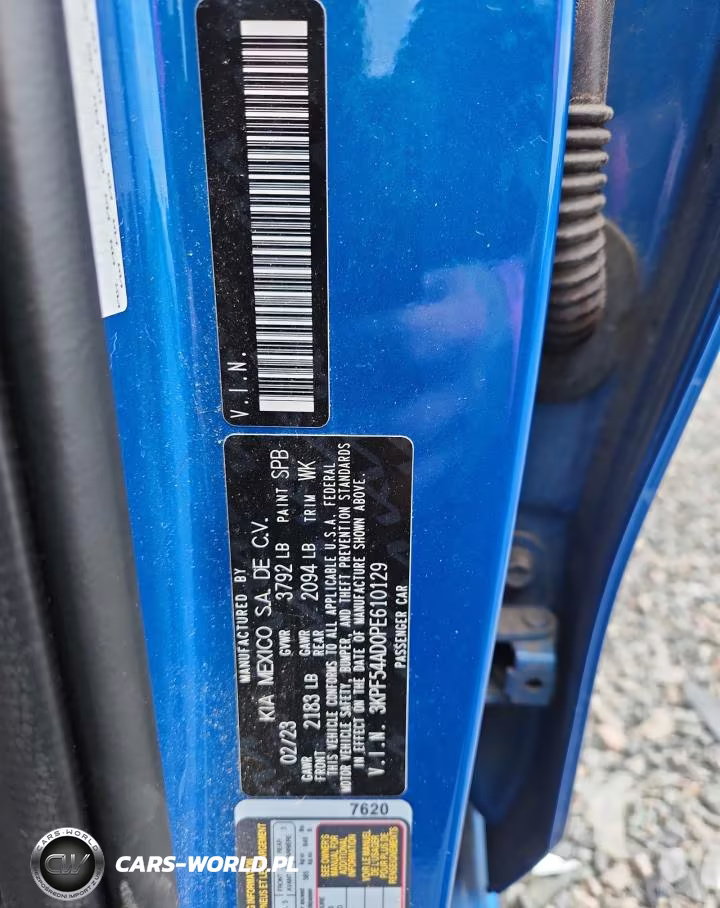 2023 Kia Forte Gt Line VIN:3KPF54AD0PE610129 - 12