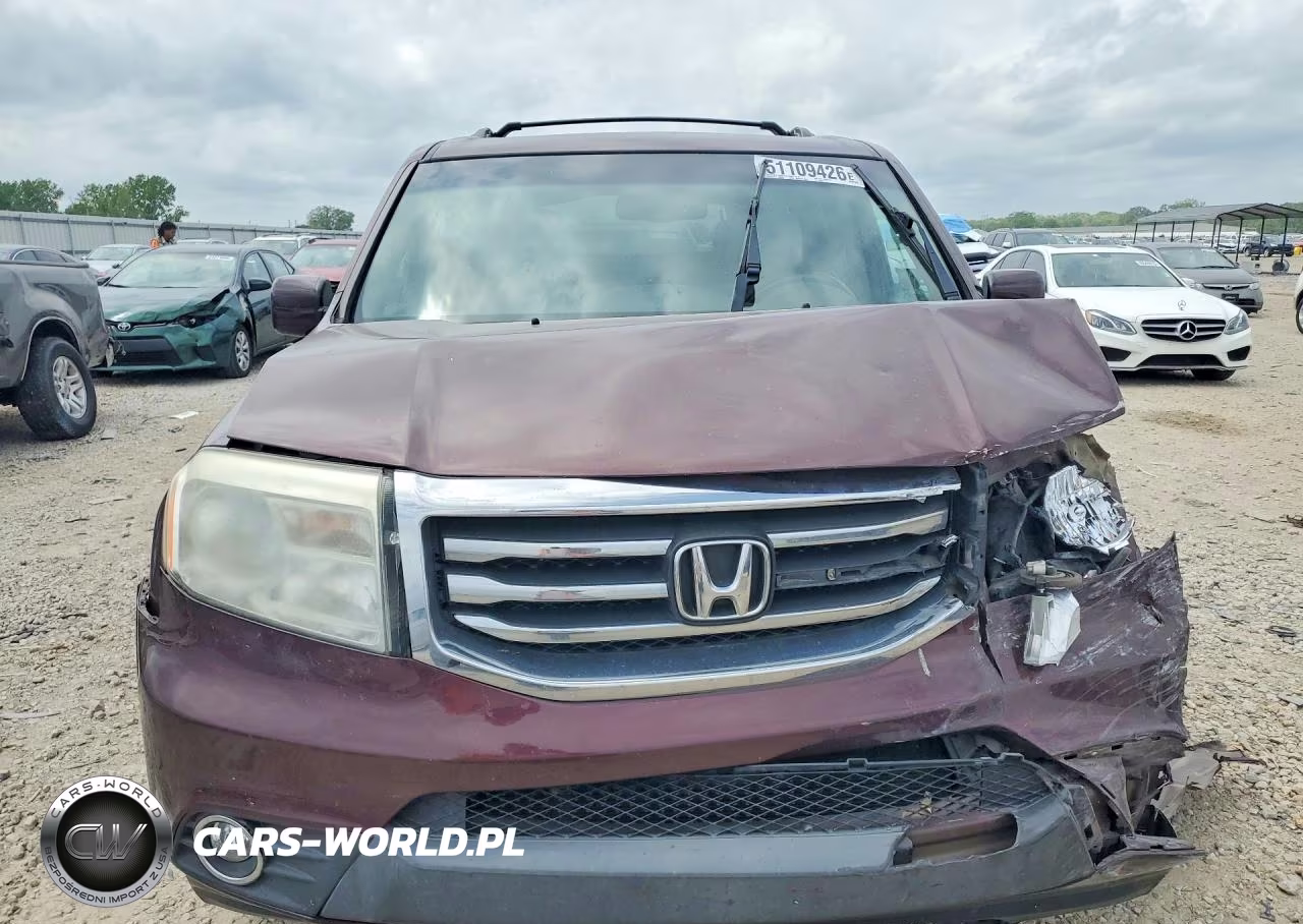 2013 Honda Pilot Exl VIN:5FNYF4H58DB072516 - 5