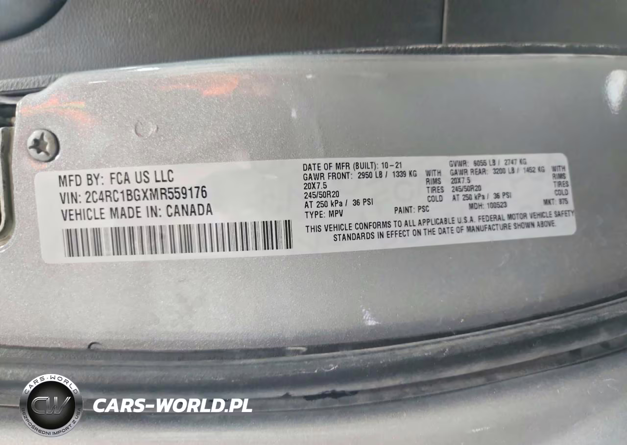 2021 Chrysler Pacifica Touring L VIN:2C4RC1BGXMR559176 - 13