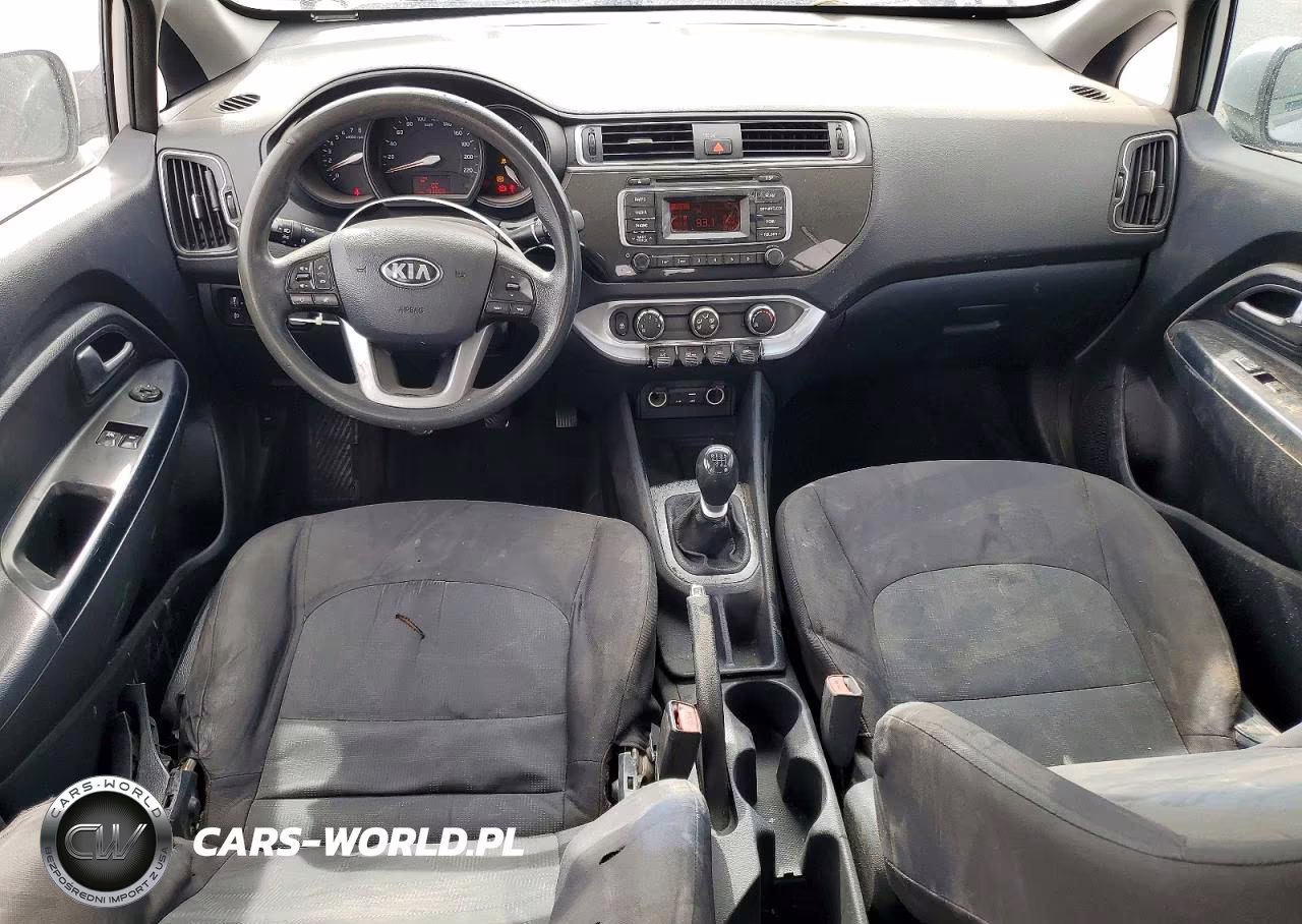 2017 Kia Rio Lx VIN:KNADM4A39H6101873 - 8