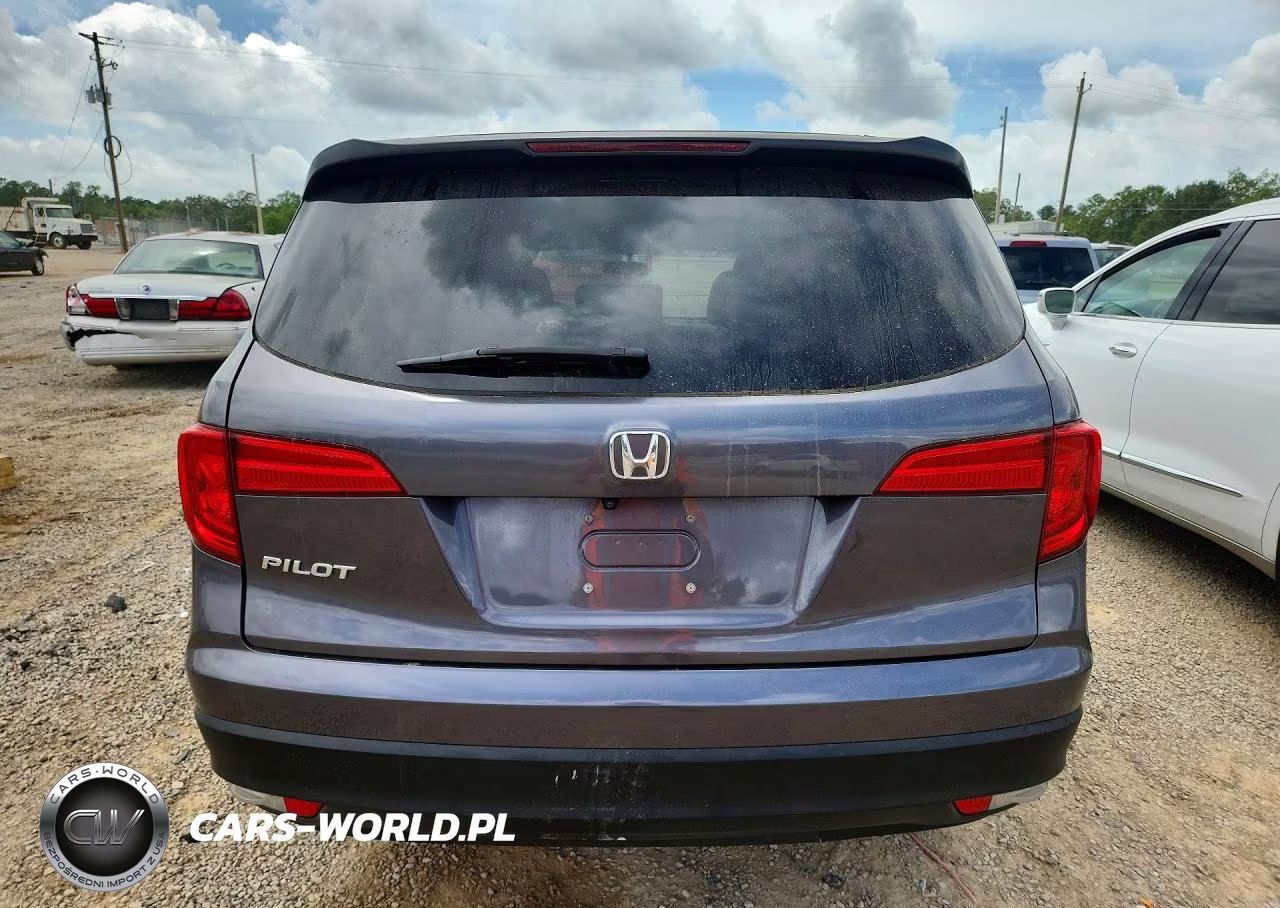 2017 Honda Pilot Lx VIN:5FNYF5H16HB034887 - 6