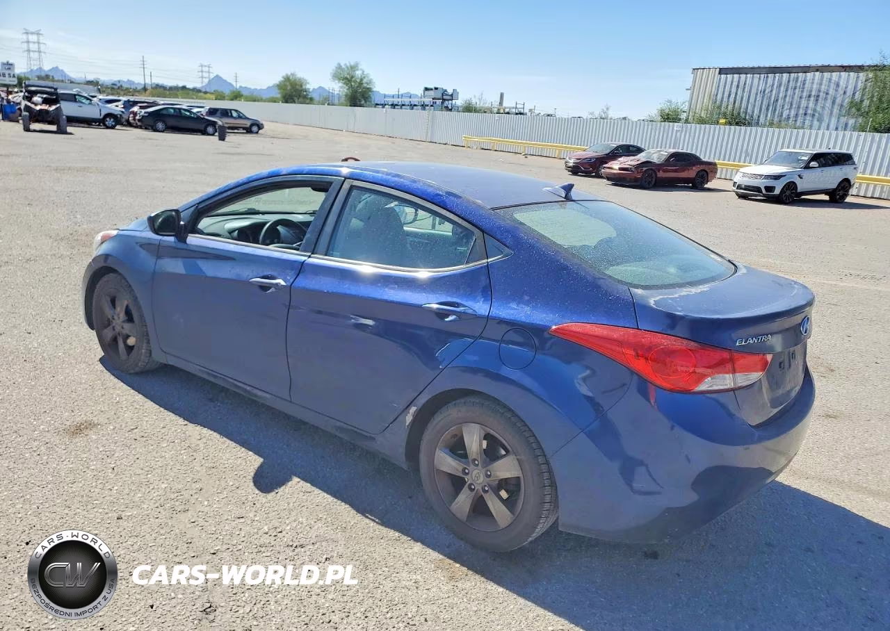2013 Hyundai Elantra Gls VIN:KMHDH4AEXDU685016 - 2