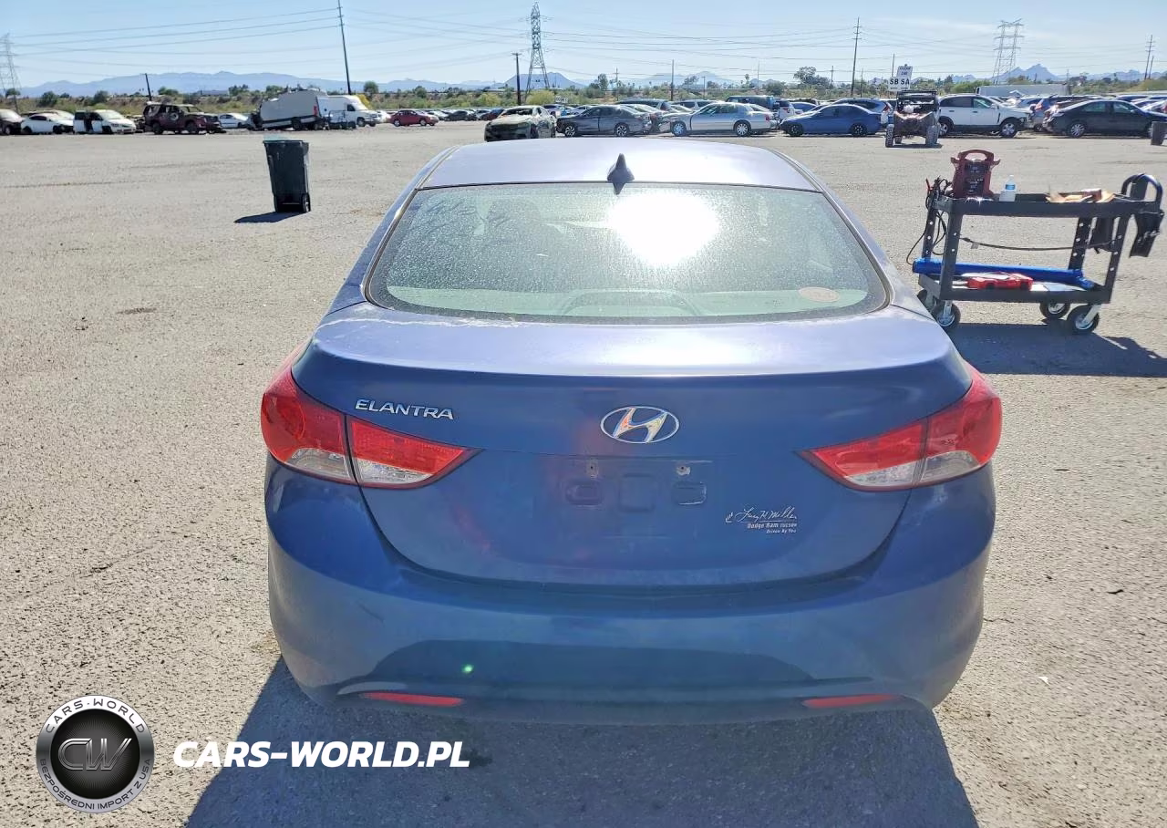 2013 Hyundai Elantra Gls VIN:KMHDH4AEXDU685016 - 6