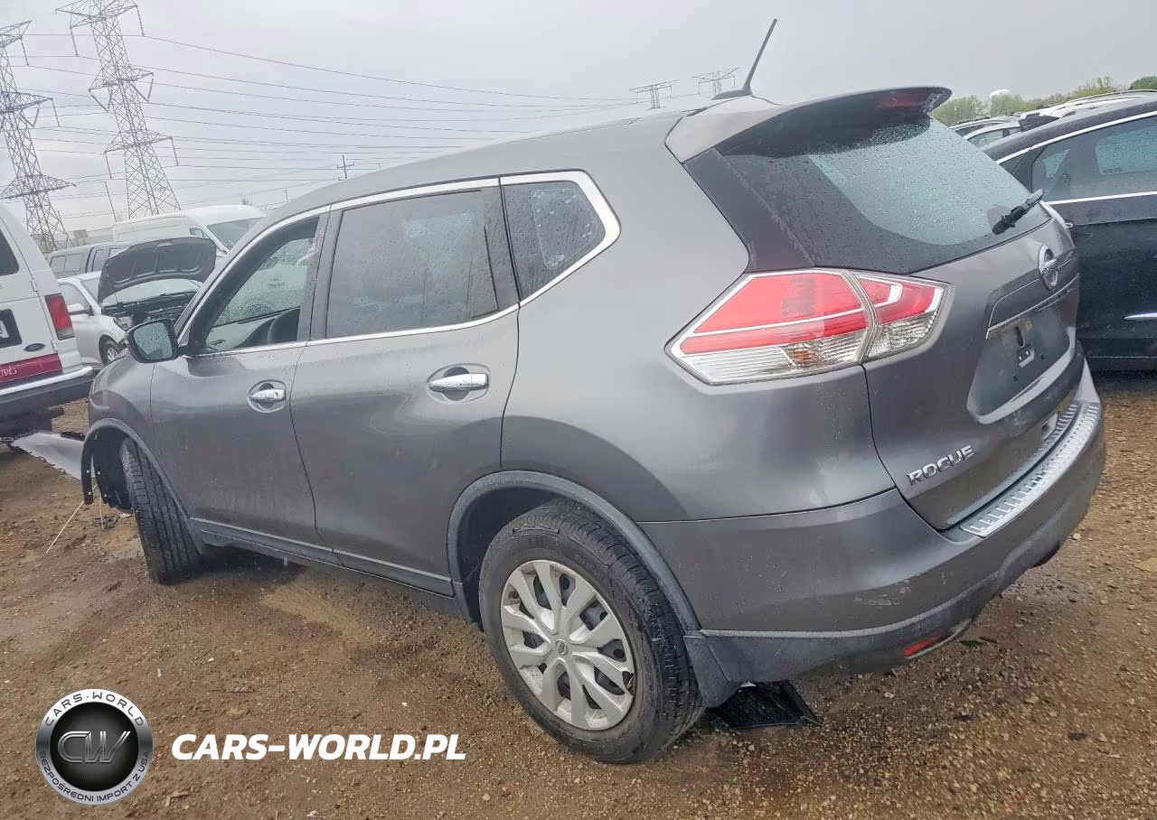 2015 Nissan Rogue S VIN:KNMAT2MTXFP543030 - 2