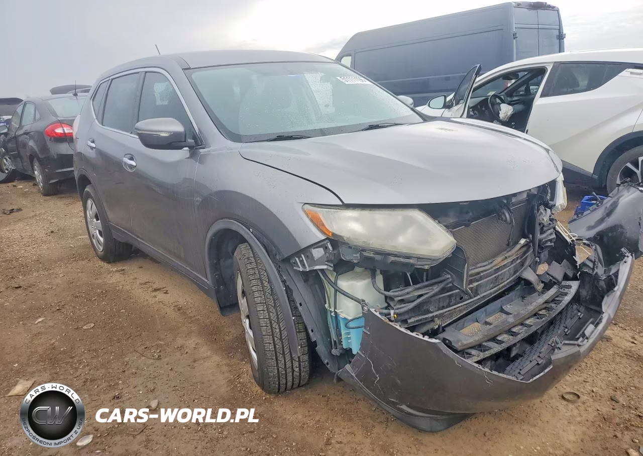 2015 Nissan Rogue S VIN:KNMAT2MTXFP543030 - 4