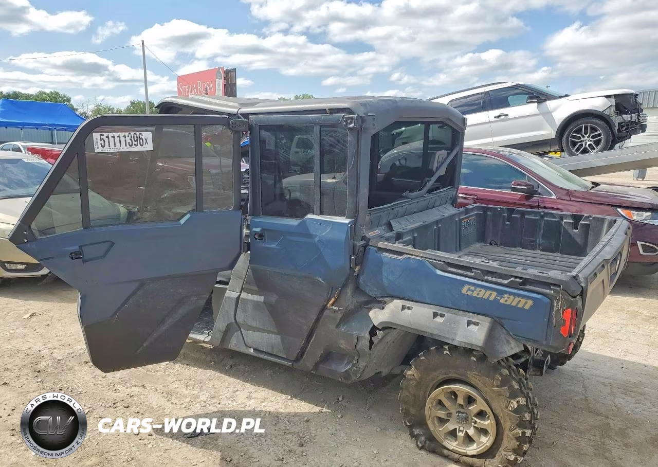 2025 Can-Am Defender Max Limited Cab Hd10 VIN:3JBUUAX47SK017073 - 3